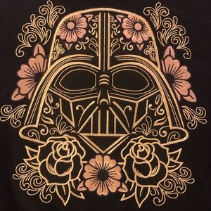 Disney Paris Darth Vader embroidered hoodie